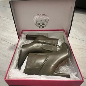 Olive Green Vince Camuto Ankle Boots